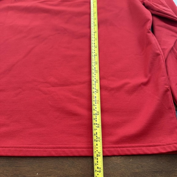 RLX Ralph Lauren Pullover Shirt Mens Large Red 1/4 Zip Golf Stretch Wildcat - Picture 12 of 12